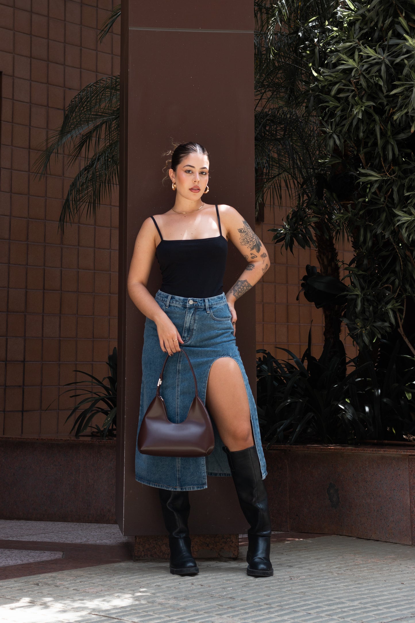 Bolsa Baguete Pequena Babi